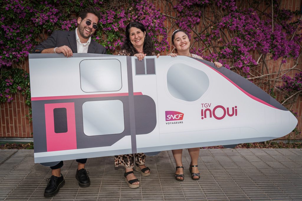 Fotografias que se hicieron en el evento corporativo de TGV inOUI para la Fete de la Musique