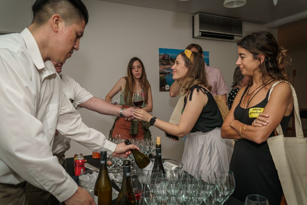 Aperitivo en el evento corporativo de TGV inOui