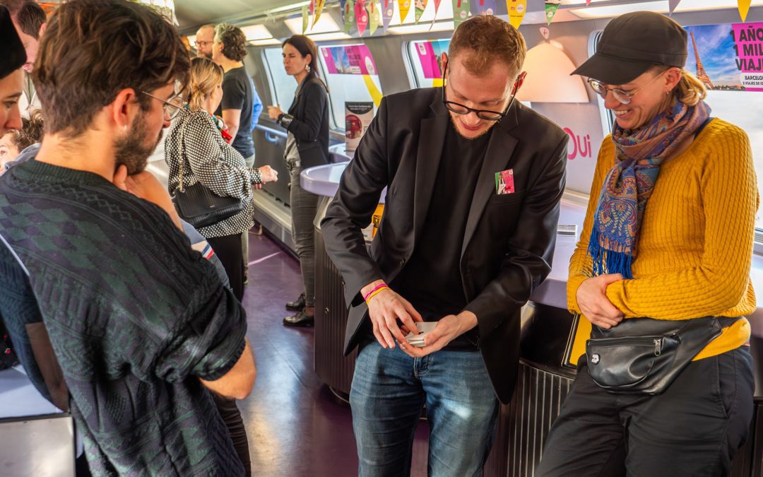 Evento de celebración del primer aniversario de TGV INOUI España