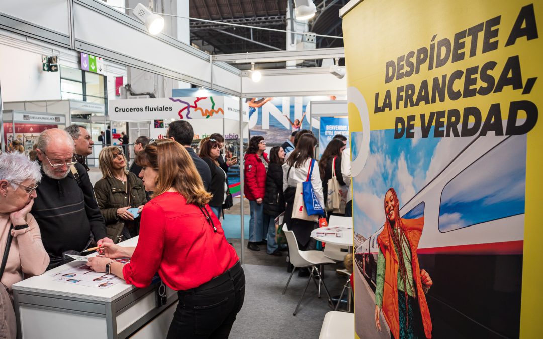 byBarber Agency se encarga de la presencia de TGV INOUI en B-Travel Barcelona