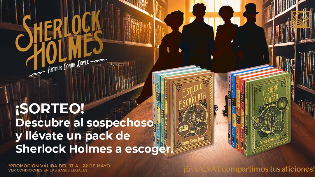 Celebramos el Día de Sherlock Holmes con una Campaña para Tienda Salvat