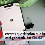 errores al escribir textos con chatgpt