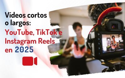 Vídeos cortos o largos: YouTube, TikTok e Instagram Reels en 2025