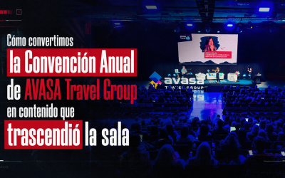 Cómo convertimos la Convención Anual de AVASA Travel Group en contenido que trascendió la sala