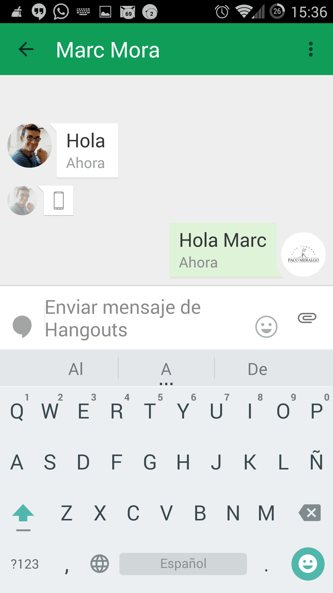 reservar restaurante a través de Google