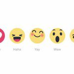 Botones de reacción de Facebook