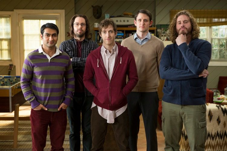 protagonistas de Silicon Valley